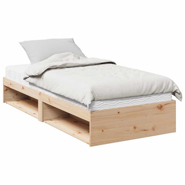 vidaXL Bett Tagesbett mit Matratze 80x200 cm Massivholz Kiefer günstig online kaufen