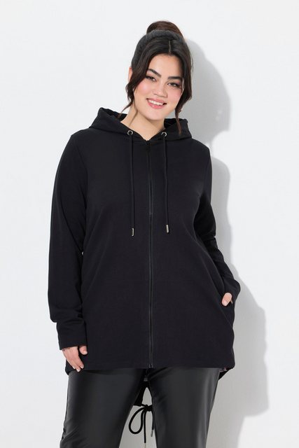 Angel of Style Sweatjacke Sweatjacke A-Linie Kapuze gerundeter Saum günstig online kaufen