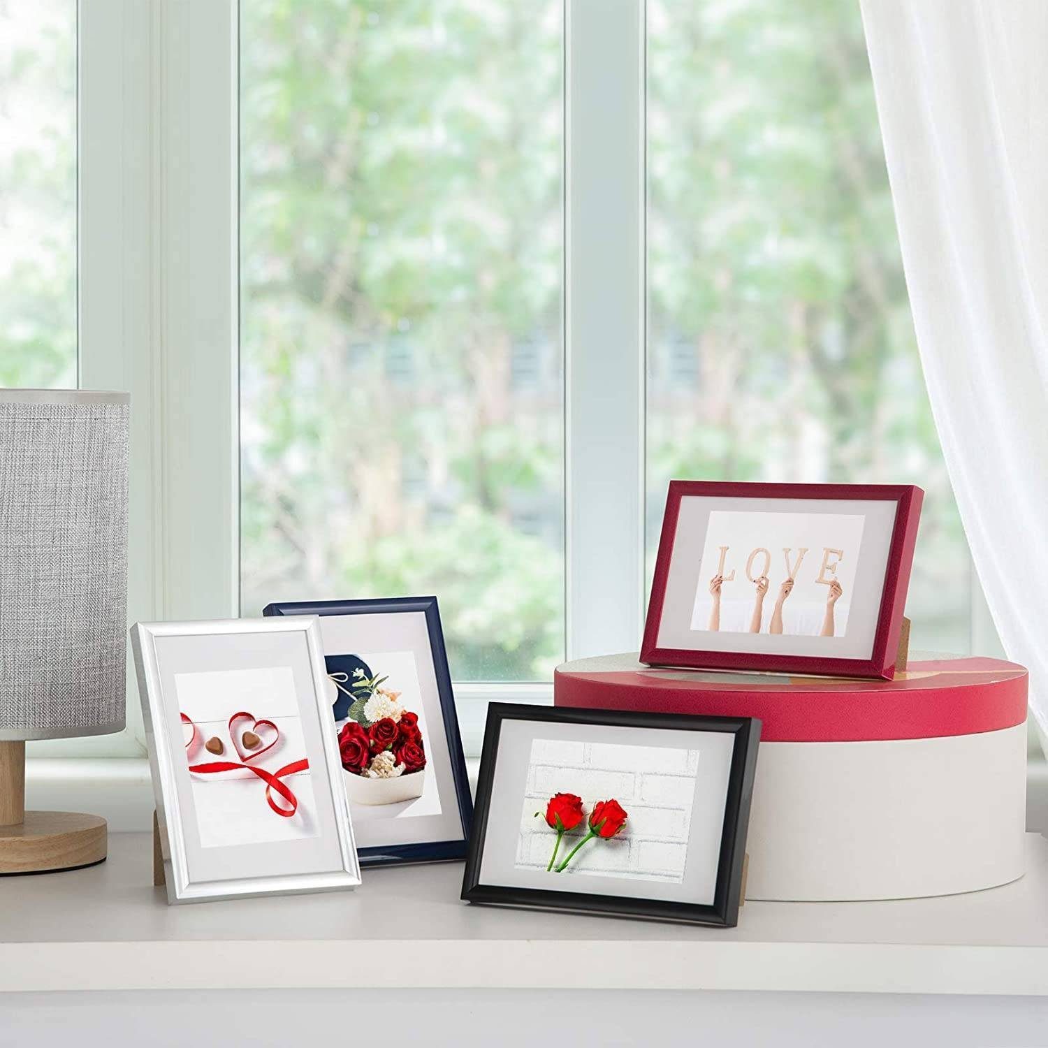 Woltu Bilderrahmen, (5 St), Bilderrahmen Kunststoff günstig online kaufen