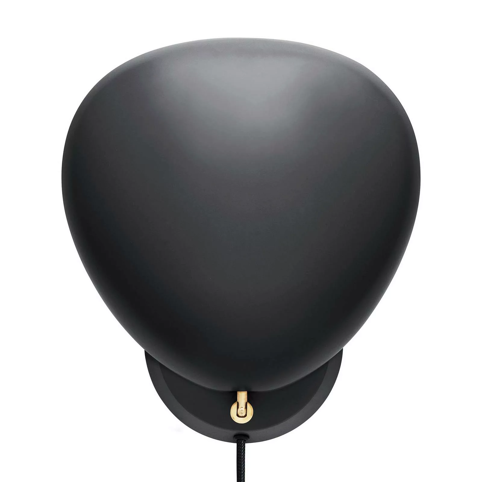 GUBI Cobra Design-Wandleuchte schwarz mit Stecker günstig online kaufen