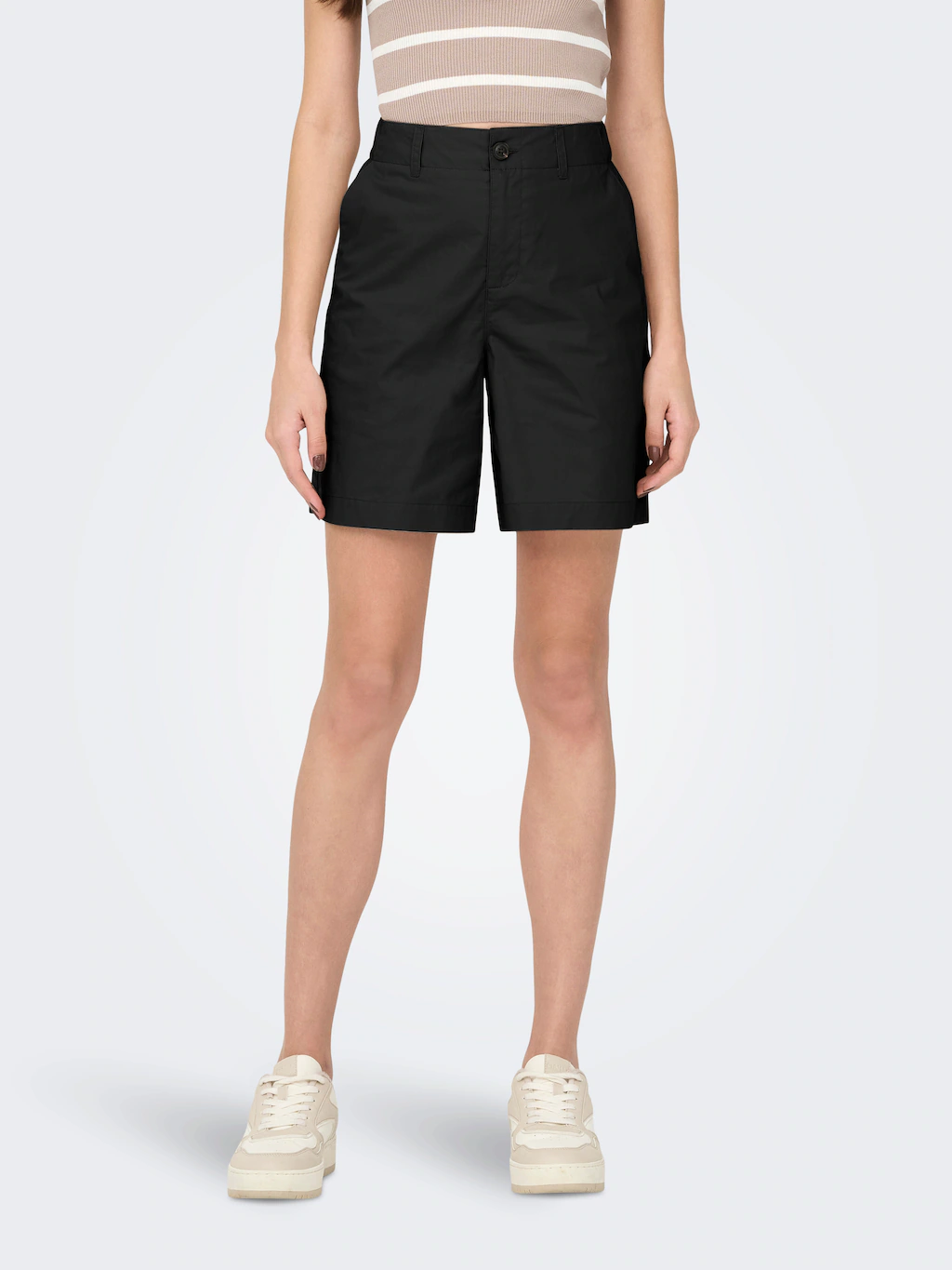 ONLY Shorts "ONLZORA MW BERMUDA SHORTS PNT" günstig online kaufen