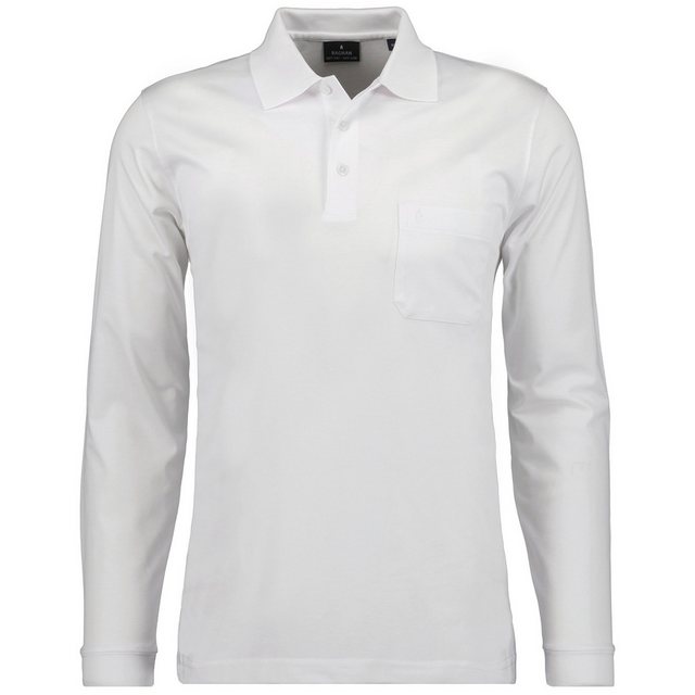 RAGMAN Poloshirt "Poloshirt Soft Knit Polo Knopf Langarm" günstig online kaufen