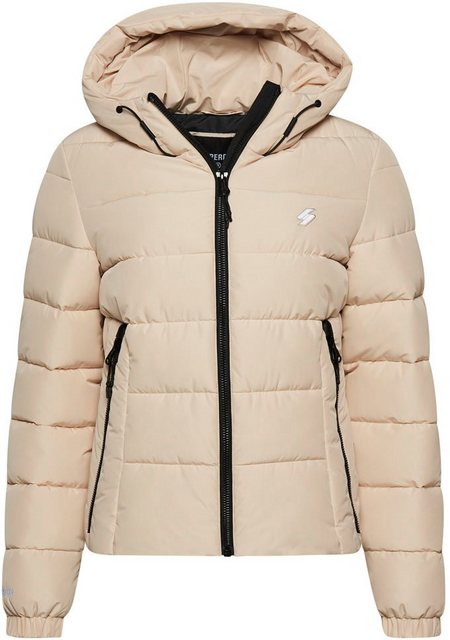 Superdry Steppjacke HOODED SPIRIT SPORTS PUFFER aus wasserabweisendem Mater günstig online kaufen