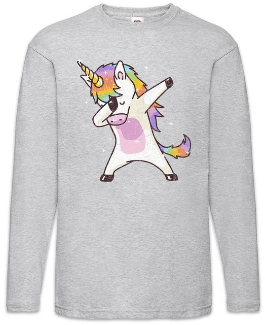 Urban Backwoods Langarmshirt Unicorn Dab I Langarm T-Shirt Einhorn Regenbog günstig online kaufen