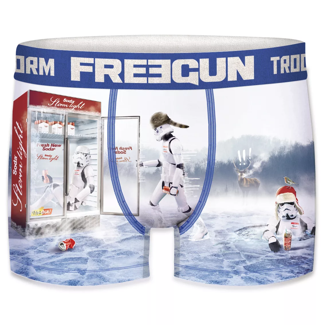 Freegun Star Wars Herren Boxershorts Funny Stormtrooper Krieg der Sterne Me günstig online kaufen