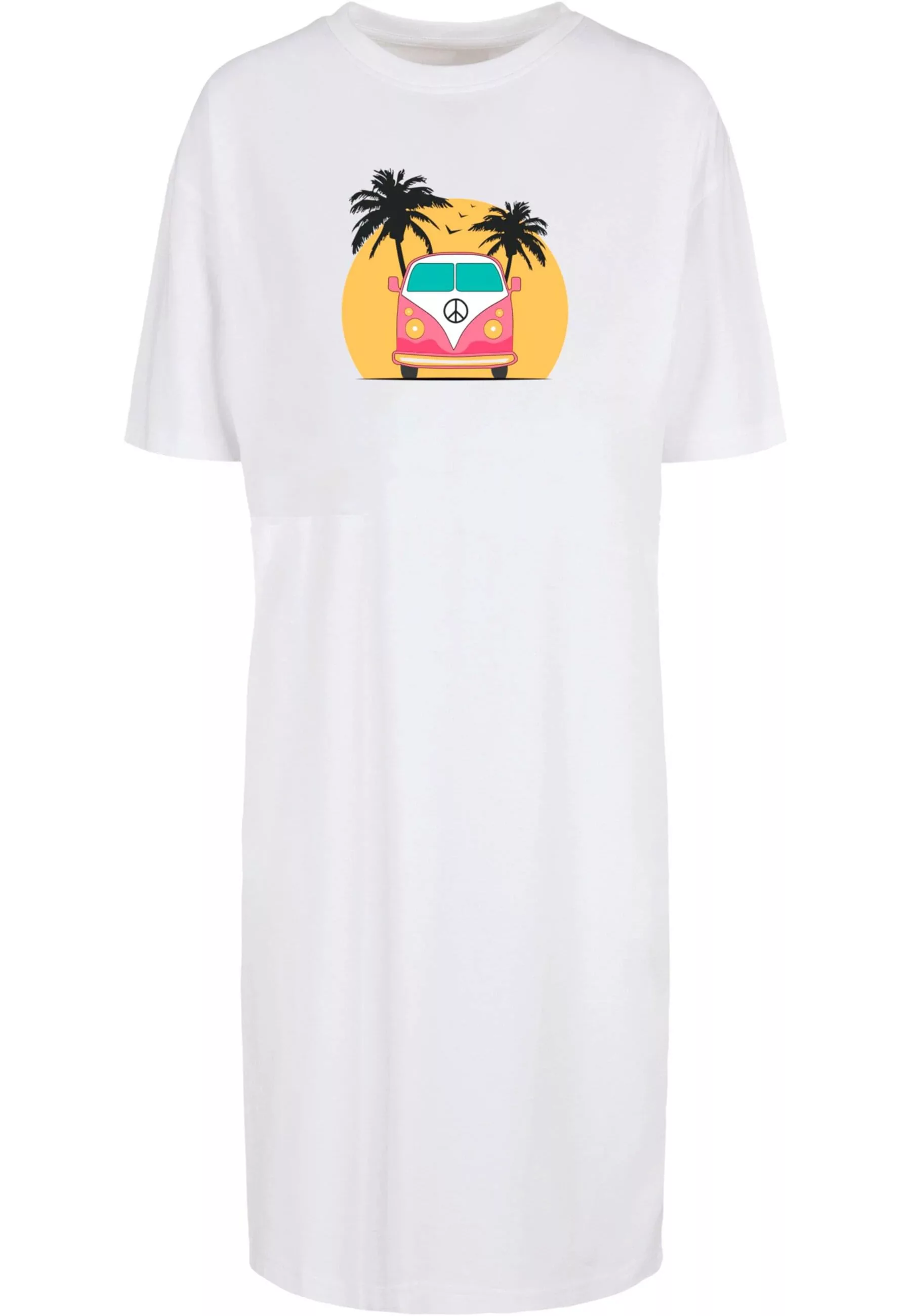 Merchcode Shirtkleid "Merchcode Damen Ladies Summer - Van Oversized Slit Dr günstig online kaufen