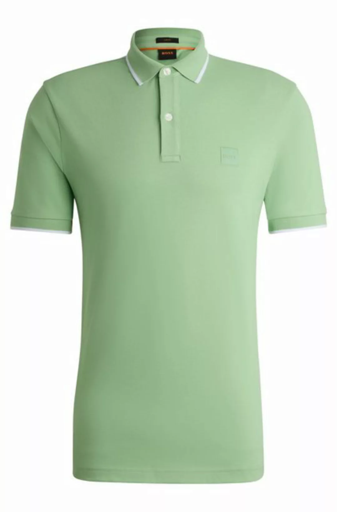 BOSS ORANGE Poloshirt Passertip mit BOSS Logo-Badge günstig online kaufen