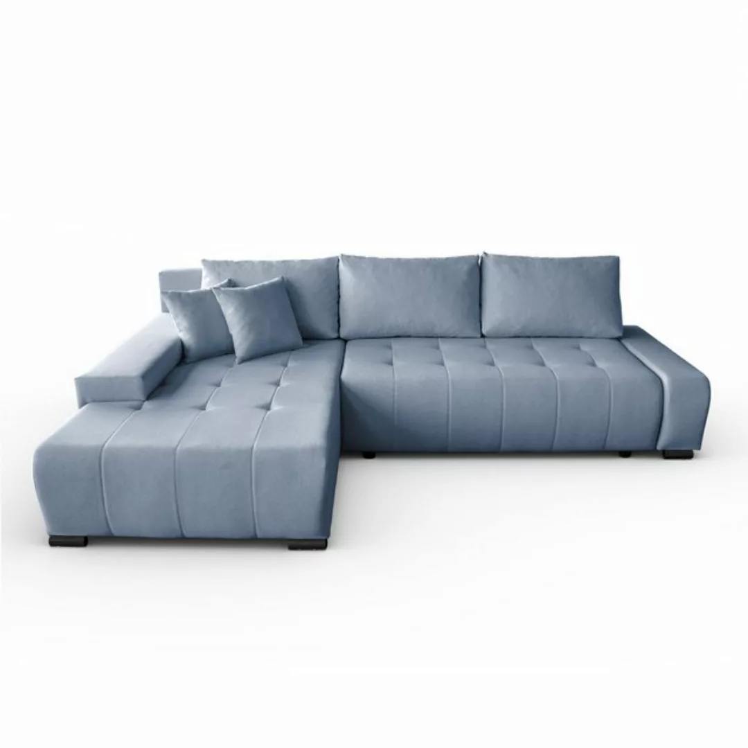 Beautysofa Ecksofa DRACO mit Schlaffunktion, mit Bettkasten, Ecke mit Einfü günstig online kaufen