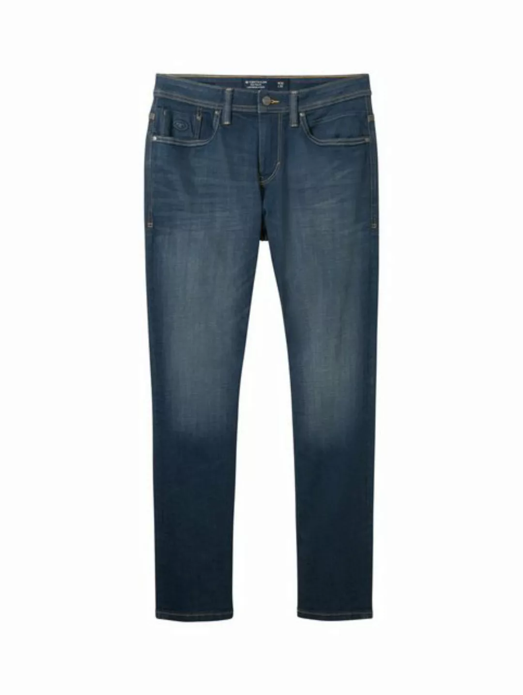 Tom Tailor Herren Jeans JOSH - Slim Fit - Blau - Dark Stone Blue Grey Denim günstig online kaufen