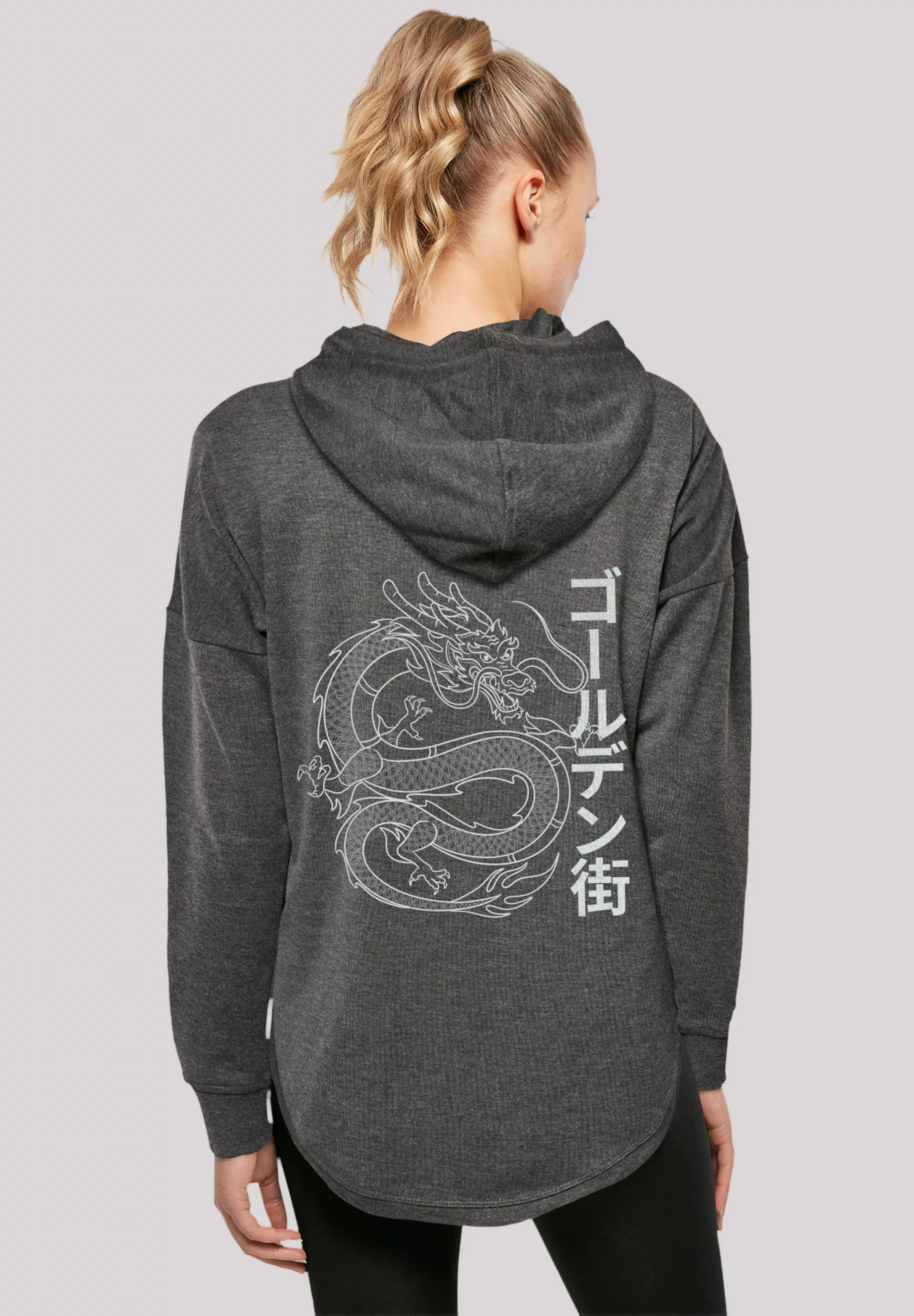 F4NT4STIC Kapuzenpullover "Drache Golden Gai", Print günstig online kaufen