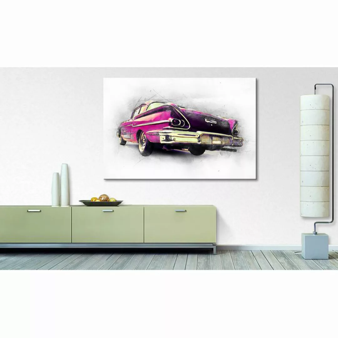 home24 Bild Pink Chevrolet günstig online kaufen