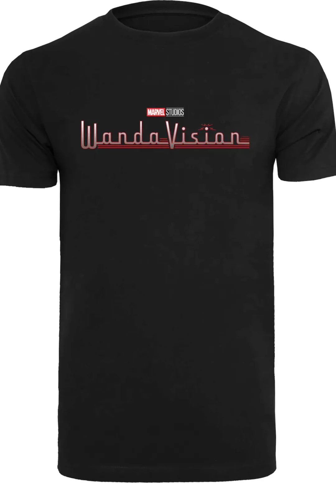 F4NT4STIC Kurzarmshirt "F4NT4STIC Herren Marvel WandaVision Logo with T-Shi günstig online kaufen