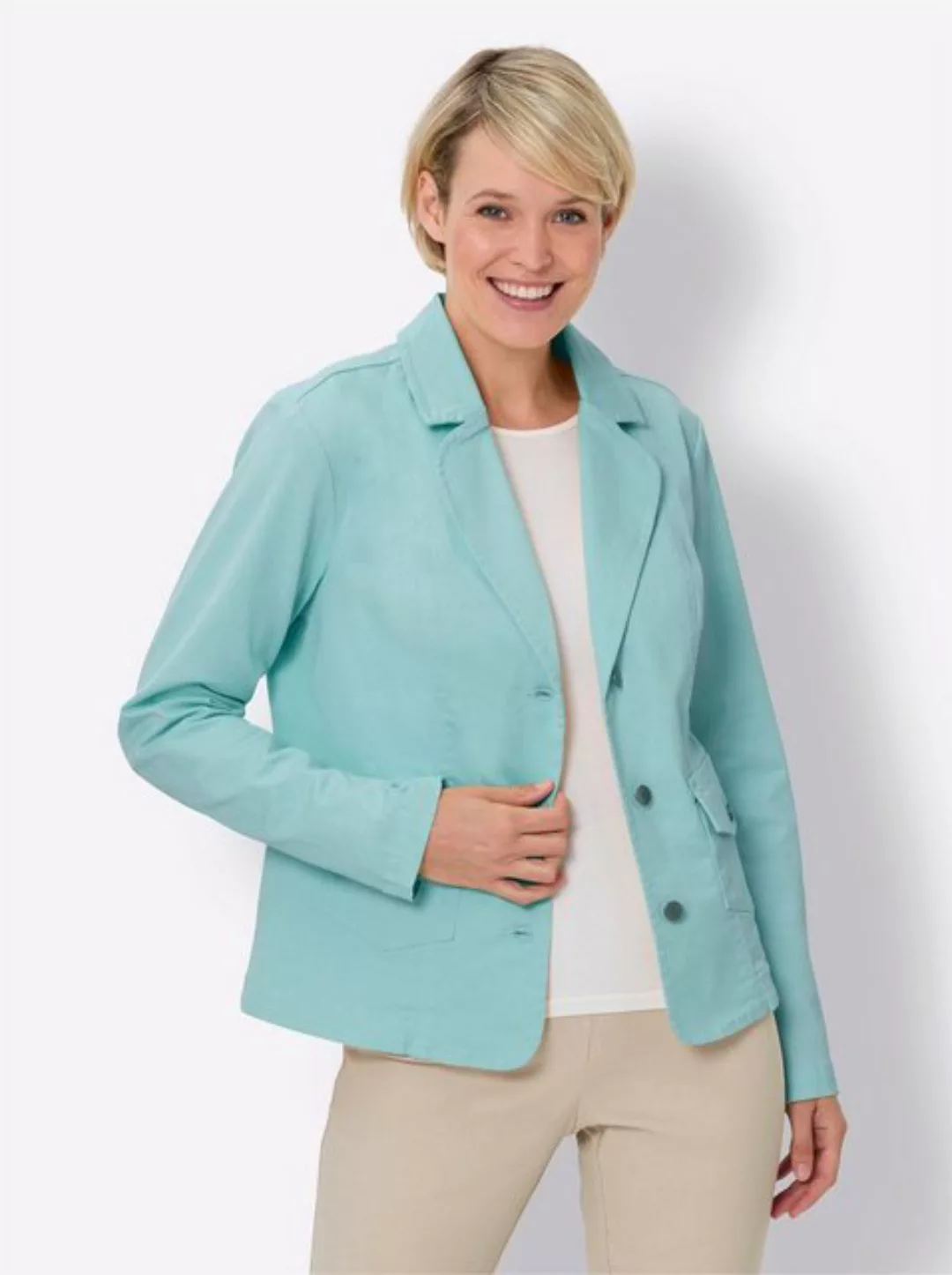 Sieh an! Blusenblazer Jeansblazer günstig online kaufen