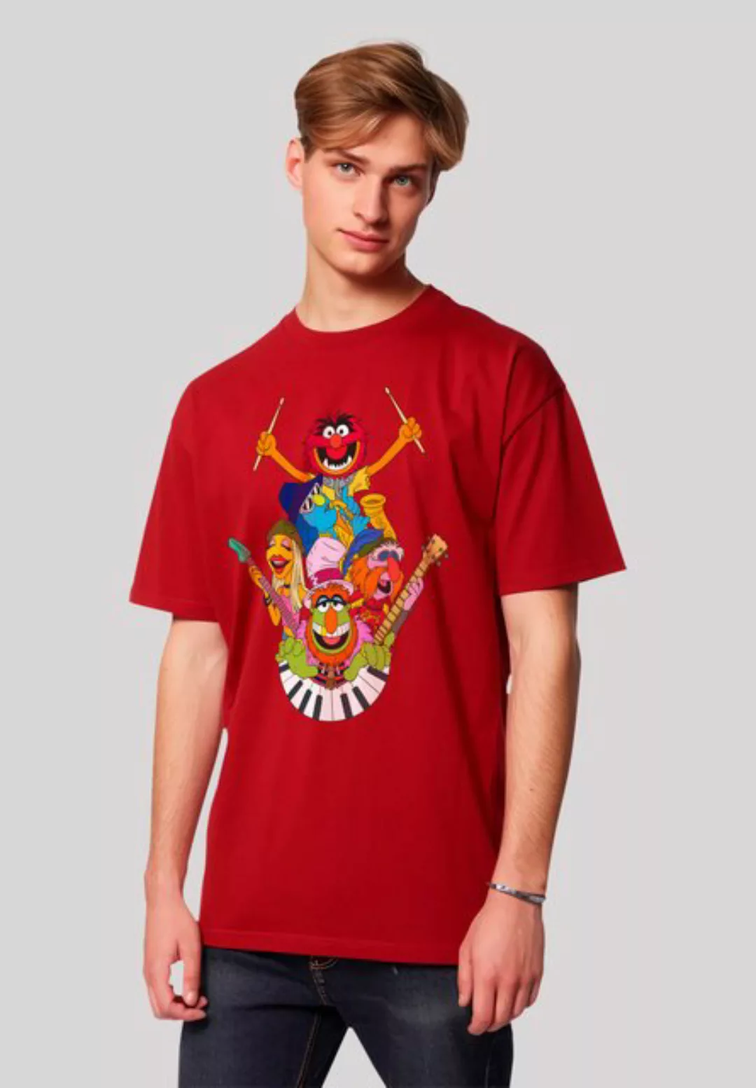 F4NT4STIC T-Shirt Disney Muppets Dr. Teeth and The Electric Mayhem Premium günstig online kaufen