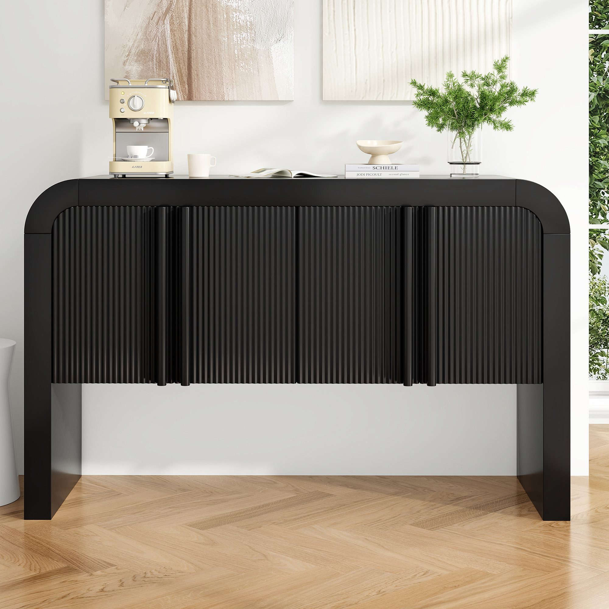 MC Star Sideboard mit abgerundeter Ecke, günstig online kaufen