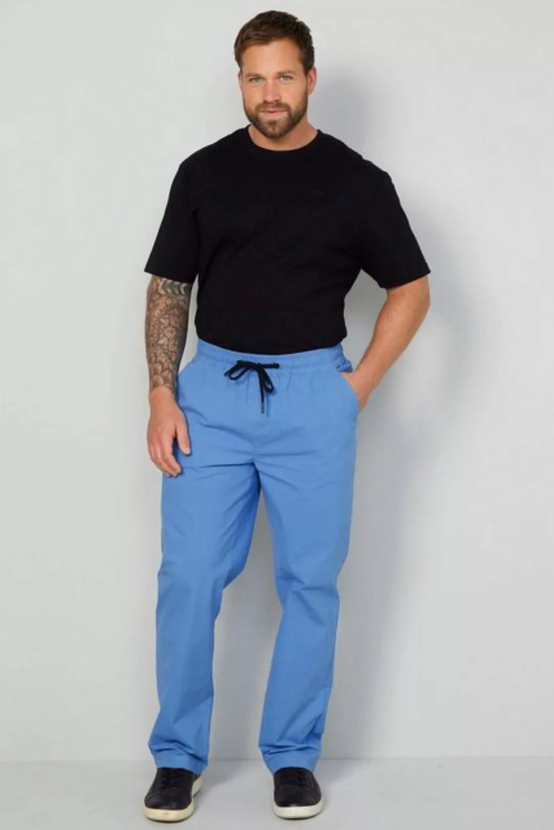 John F. Gee 5-Pocket-Jeans John F. Gee Schlupfhose Elastikbund Regular Fit günstig online kaufen