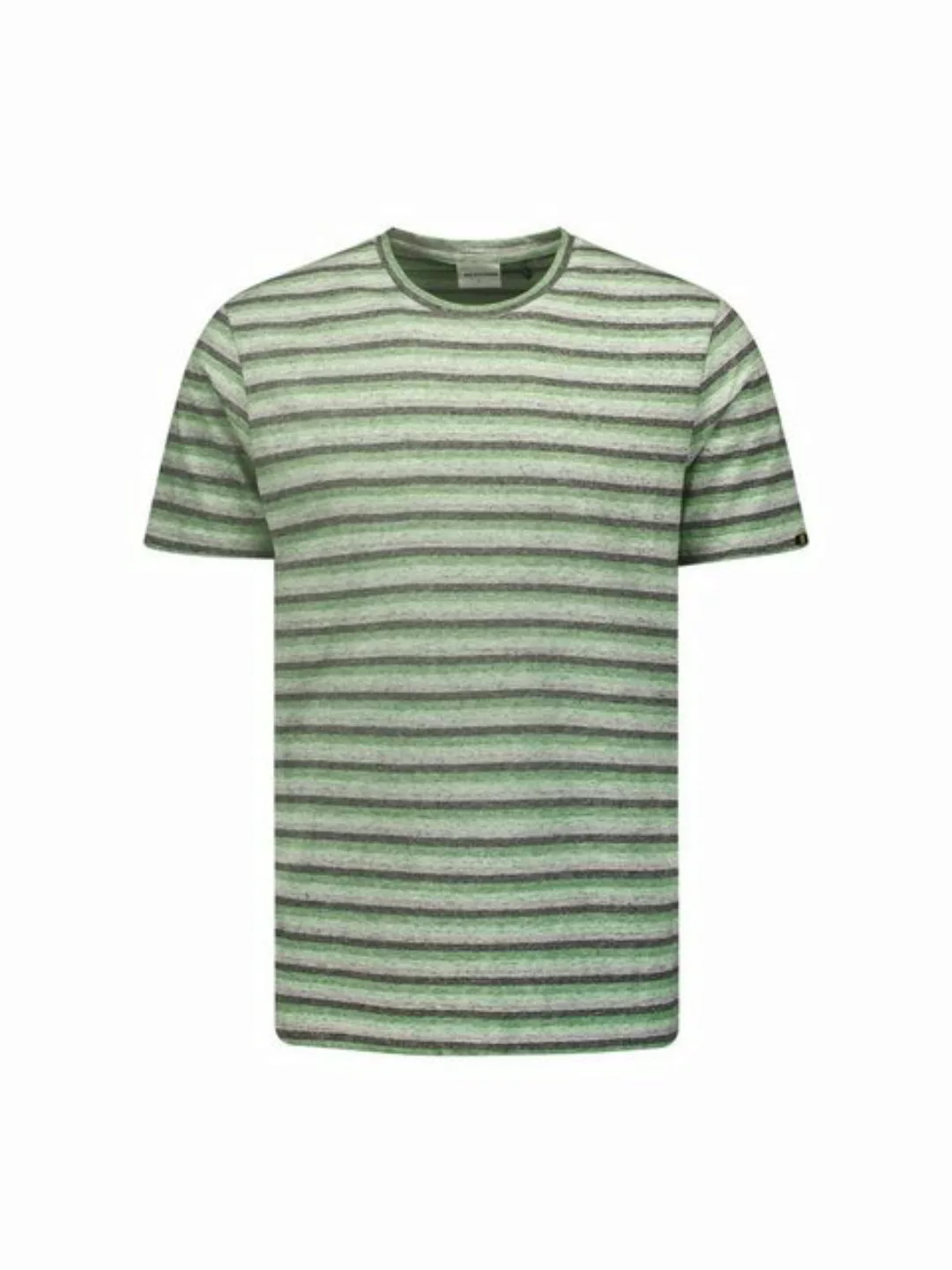 NO EXCESS T-Shirt T-Shirt Crewneck Melange Stripes günstig online kaufen