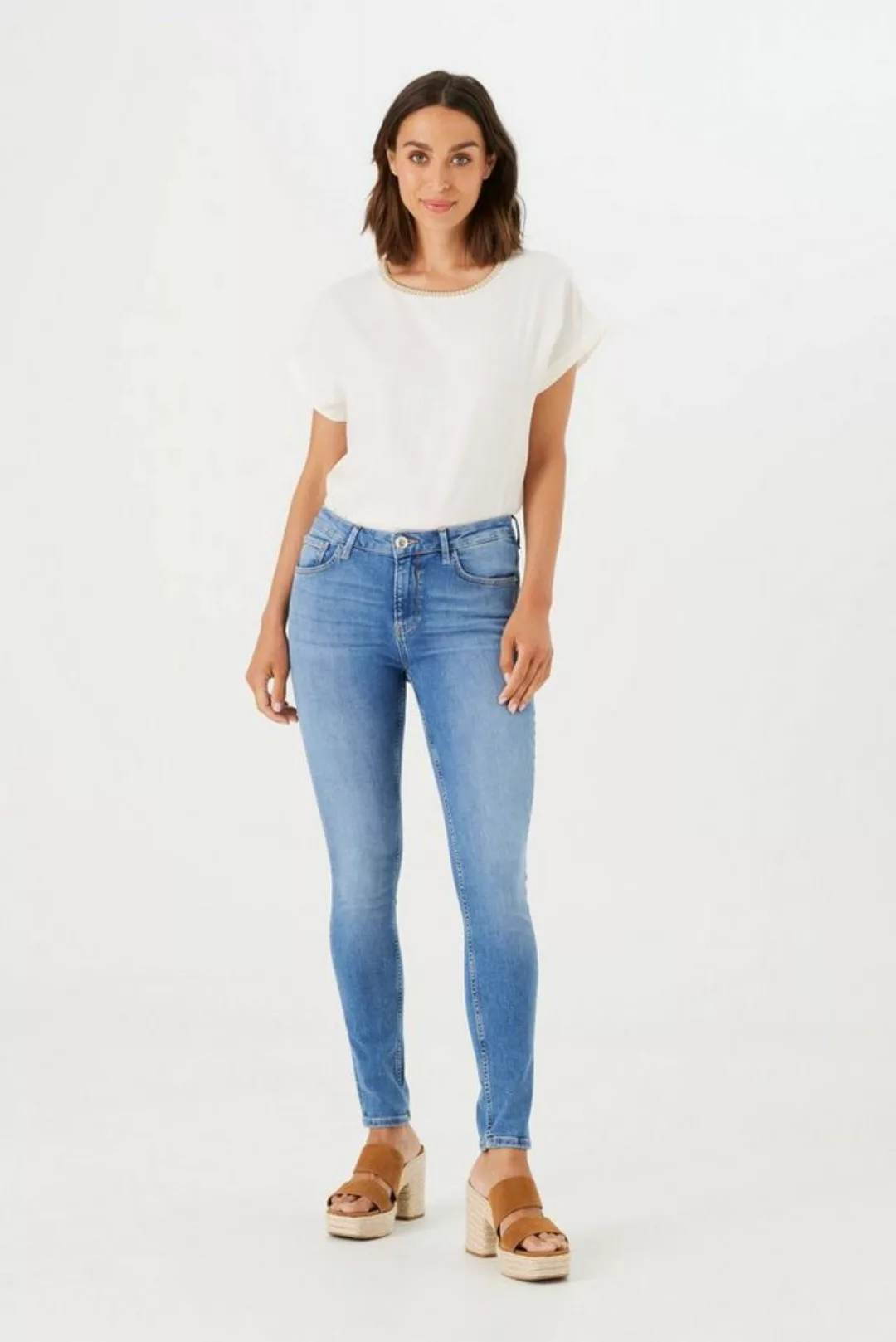 Garcia High-waist-Jeans Celia superslim günstig online kaufen