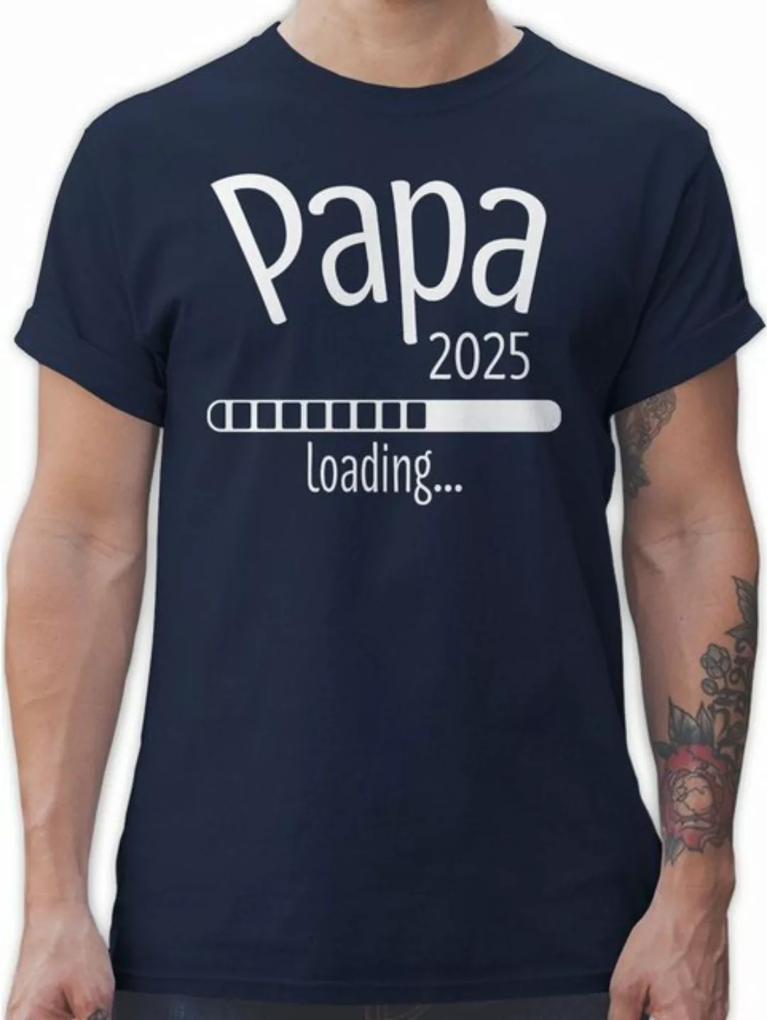 Shirtracer T-Shirt Papa 2025 loading Papa günstig online kaufen