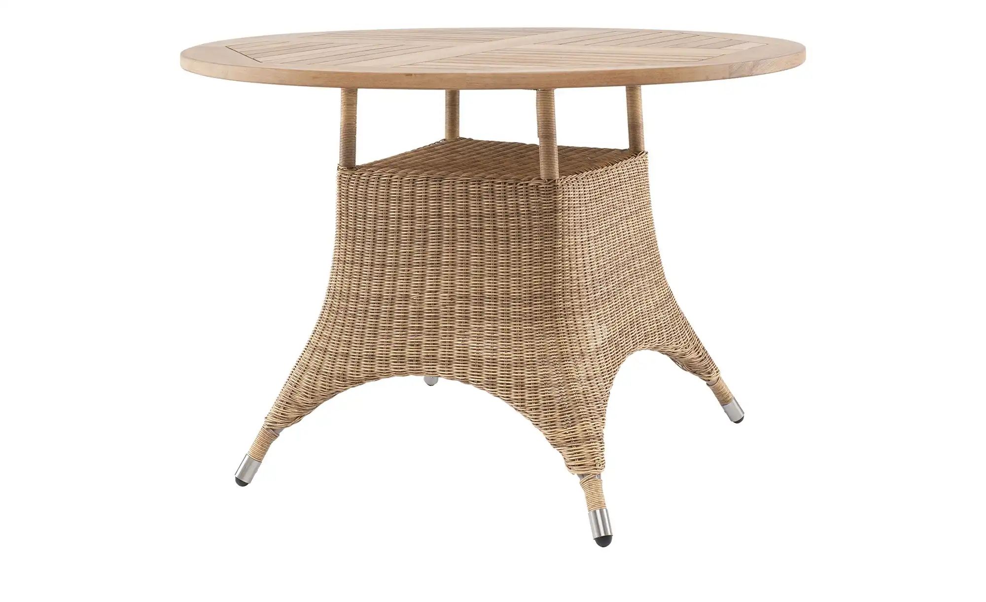 Zebra Tisch   Savannah ¦ holzfarben ¦ Maße (cm): H: 75  Ø: 110 Garten > Gar günstig online kaufen