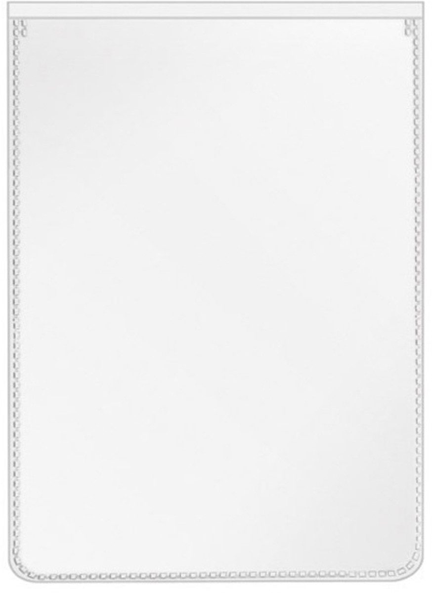 VELOFLEX Schreibgeräteetui Ausweishülle 80x108mm A7 transparent günstig online kaufen