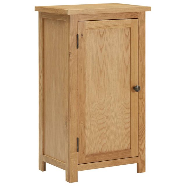 vidaXL Mehrzweckschrank Schrank 45 x 32 x 85 cm Eiche Massivholz günstig online kaufen