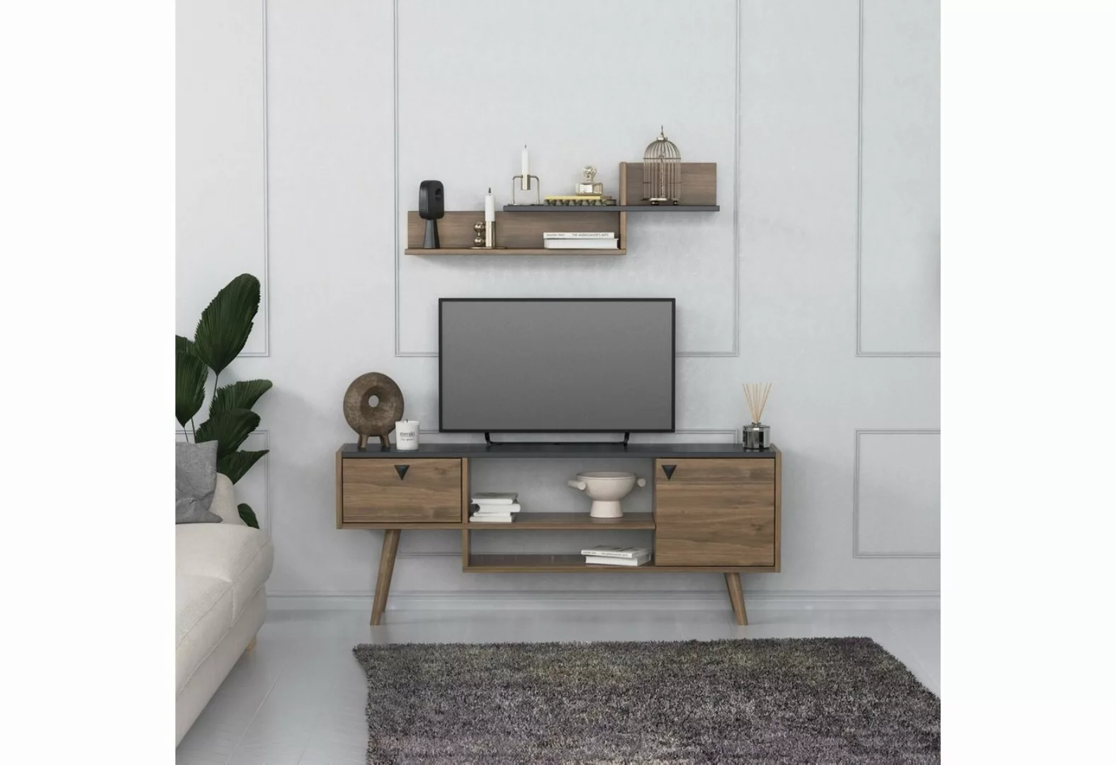 Skye Decor TV-Schrank Schränke, 55x140x29,5 cm, 100% Melaminbeschichtete Pa günstig online kaufen