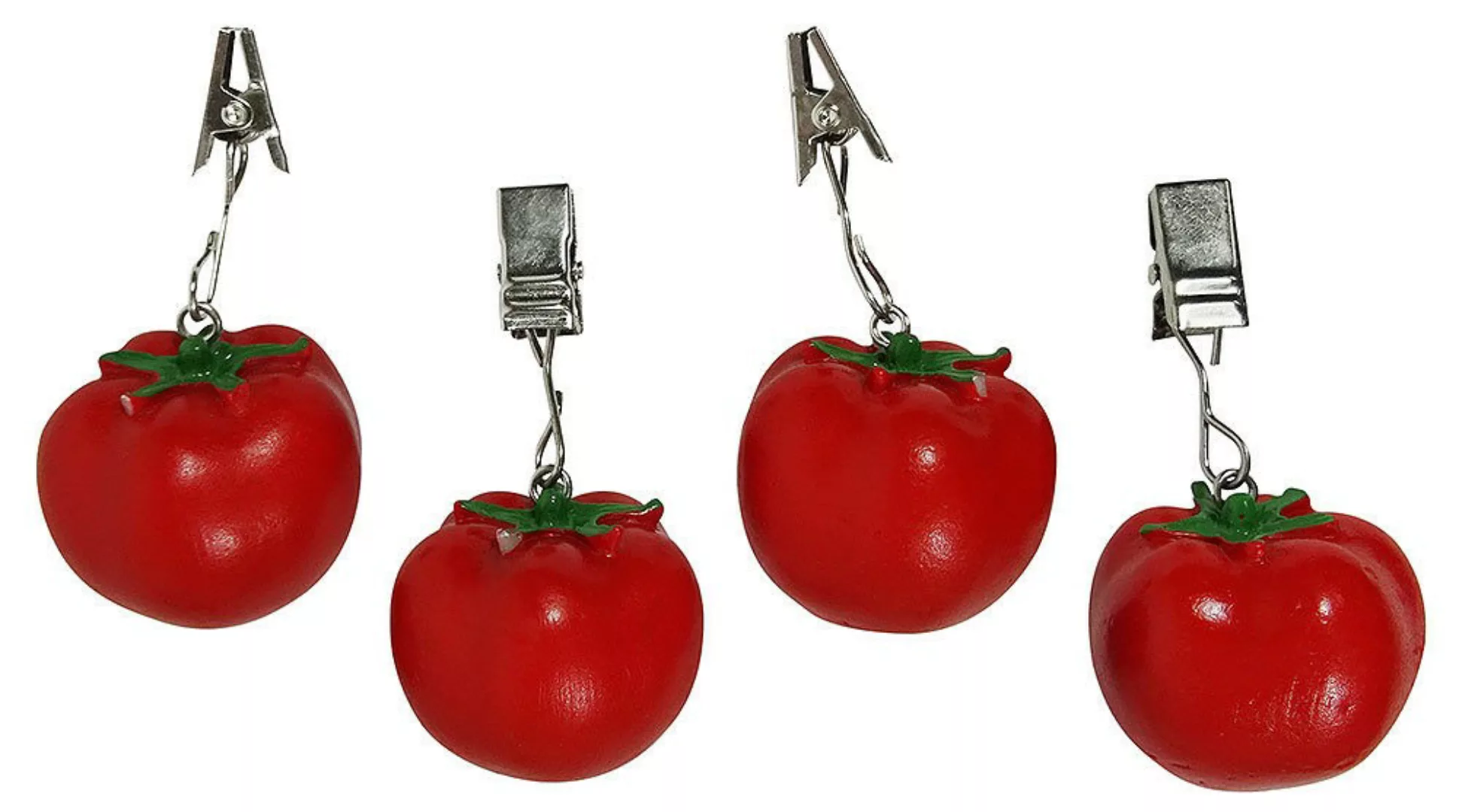 Tischdeckenbeschwerer Tomaten Rot Tischdeckengewichte 4 Stück Tischdeckenha günstig online kaufen