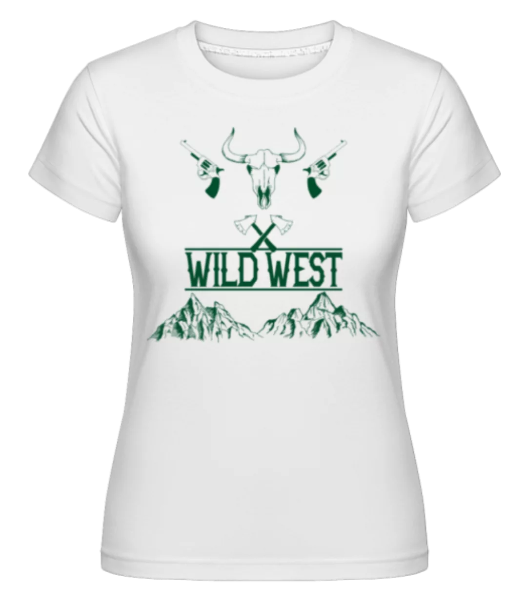 Wild West Icon Green · Shirtinator Frauen T-Shirt günstig online kaufen