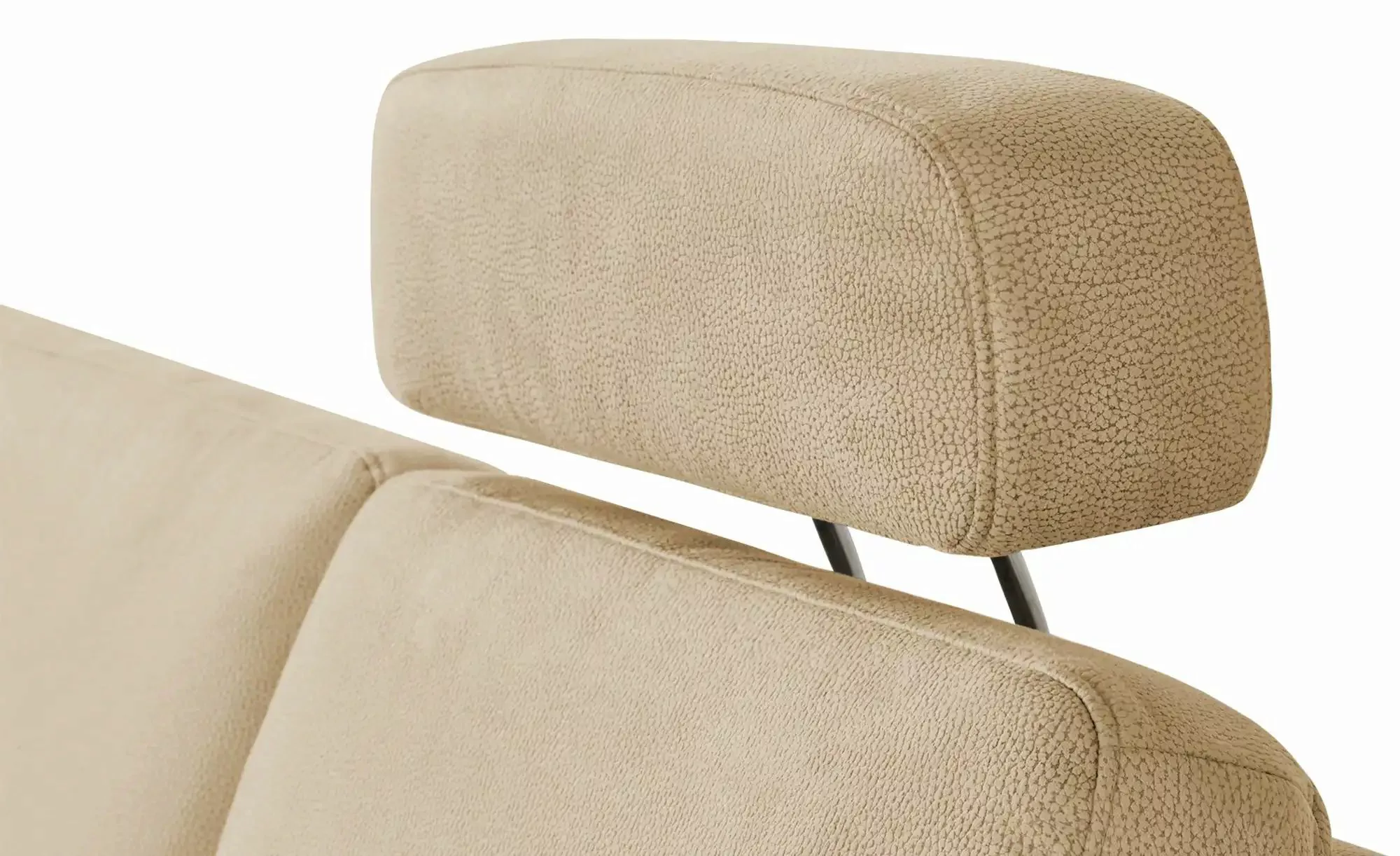 meinSofa Wohnlandschaft Mikrofaser Rita ¦ beige ¦ Maße (cm): B: 330 H: 91 T günstig online kaufen