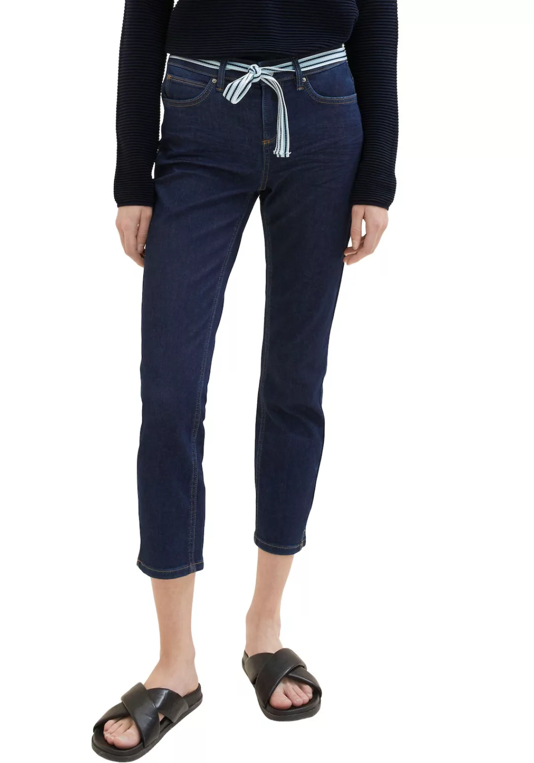 TOM TAILOR Loose-fit-Jeans mit elastischem Bund günstig online kaufen