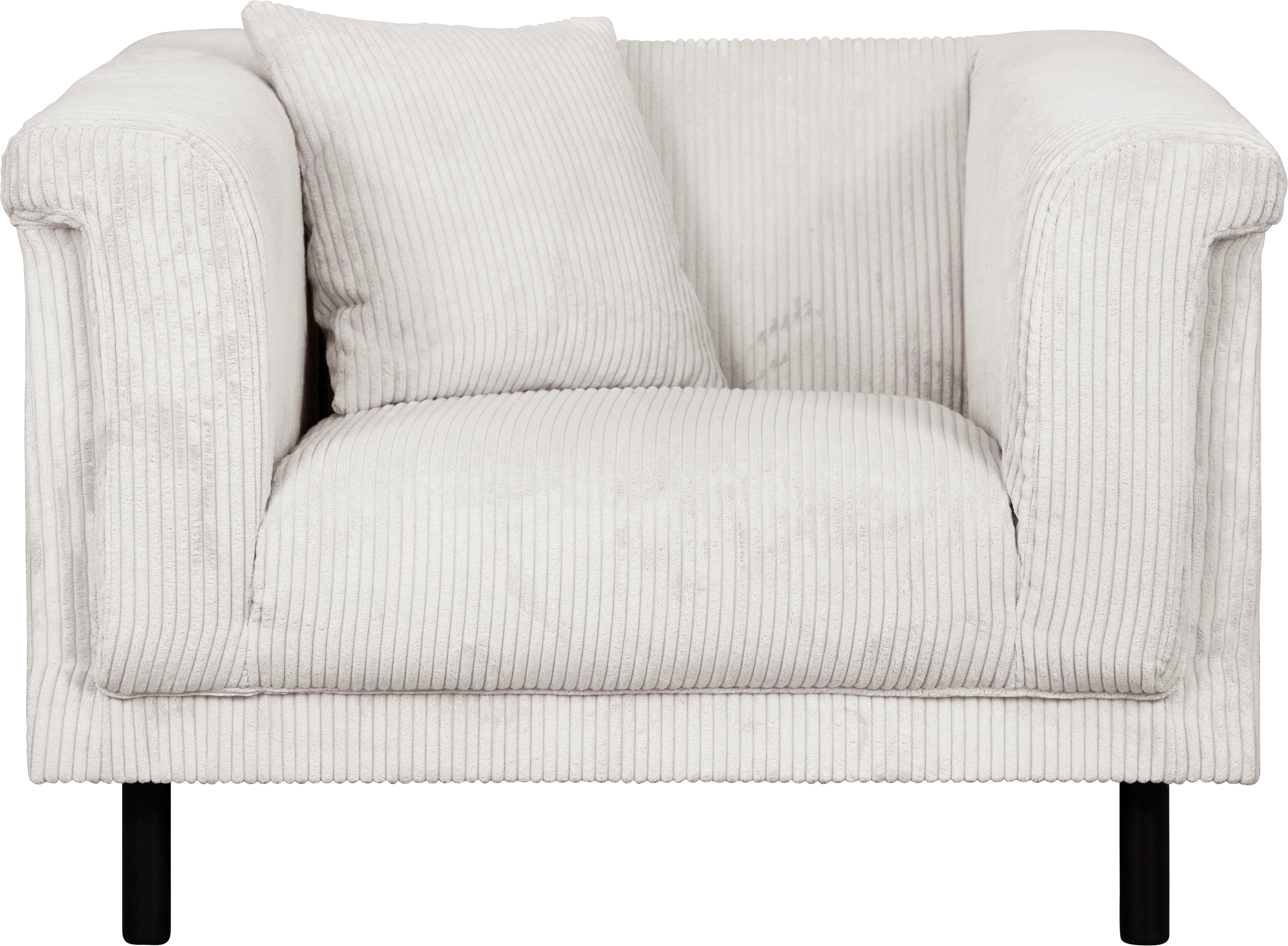 INOSIGN Sessel »AGNIA B/T/H: 100/85/71 cm«, incl. Zierkissen, auch in Cord günstig online kaufen