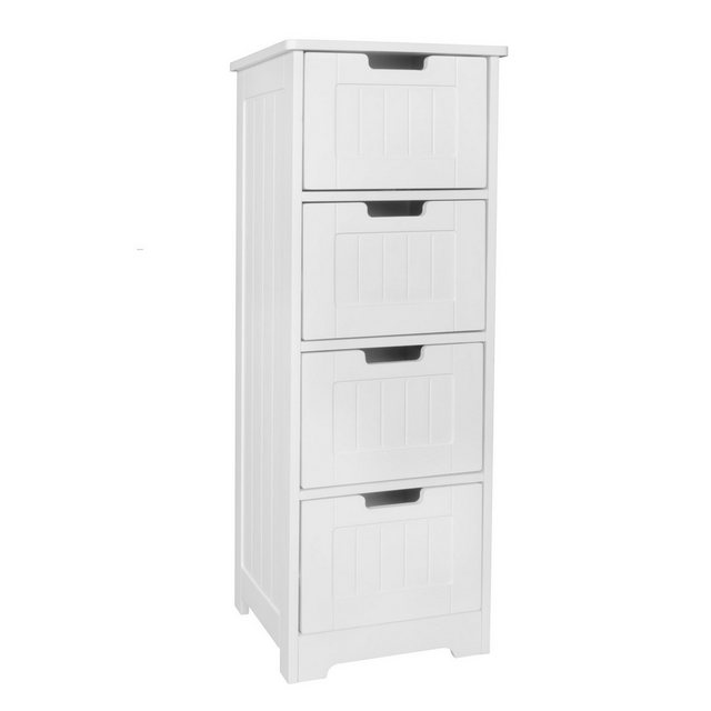 FINEBUY Midischrank FB45837 (Badschrank Landhaus-Stil MDF-Holz 30x83x30 cm günstig online kaufen