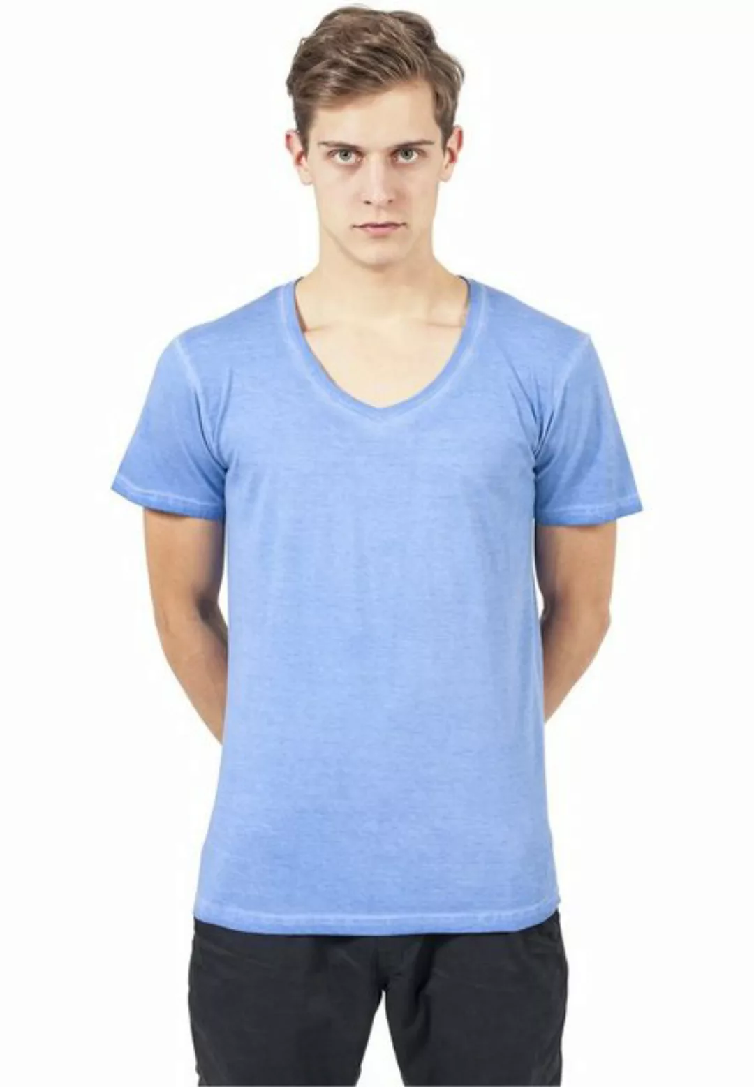URBAN CLASSICS T-Shirt Urban Classics Herren Spray Dye V-Neck Tee (1-tlg) günstig online kaufen