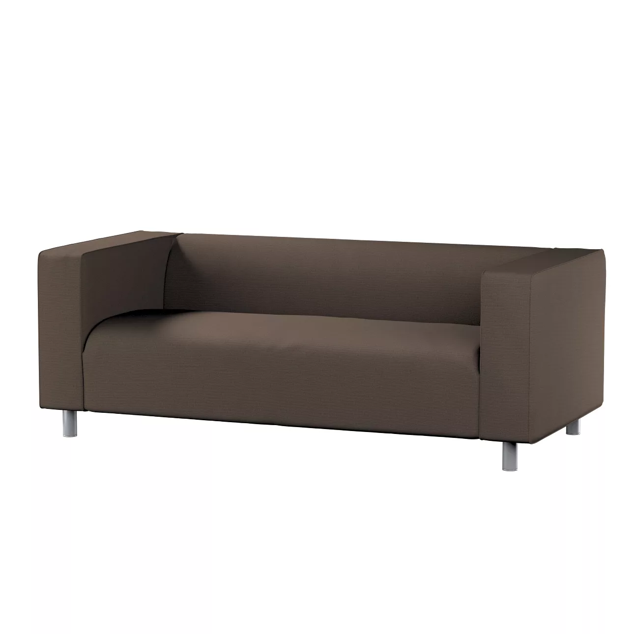 Bezug für Klippan 2-Sitzer Sofa, braun, Sofahusse, Klippan 2-Sitzer, Etna ( günstig online kaufen