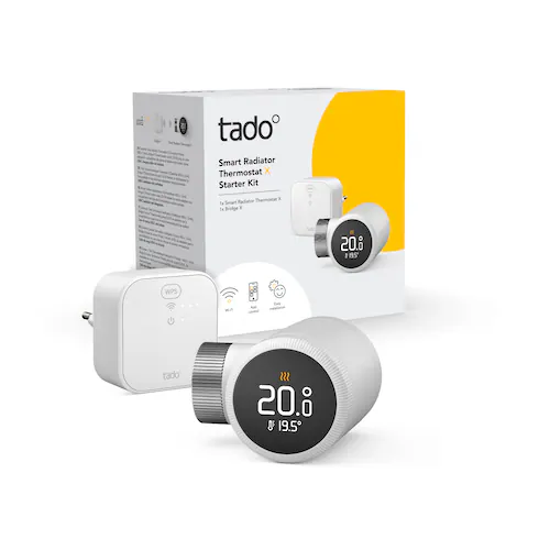 Tado Heizkörperthermostat »Starter Kit - Smartes Heizkörperthermostat X + B günstig online kaufen