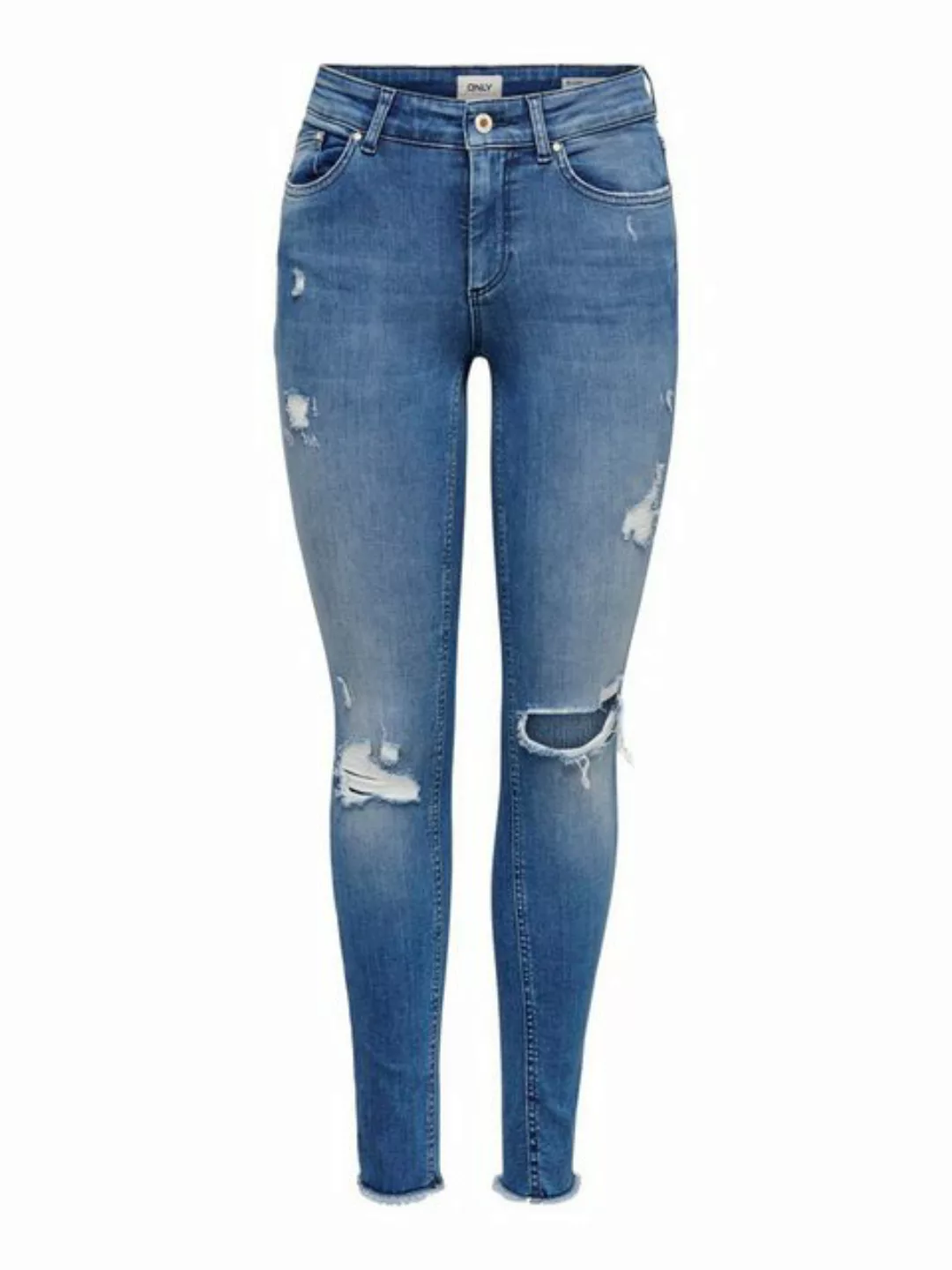 ONLY Petite 7/8-Jeans ONLBLUSH (1-tlg) Fransen günstig online kaufen