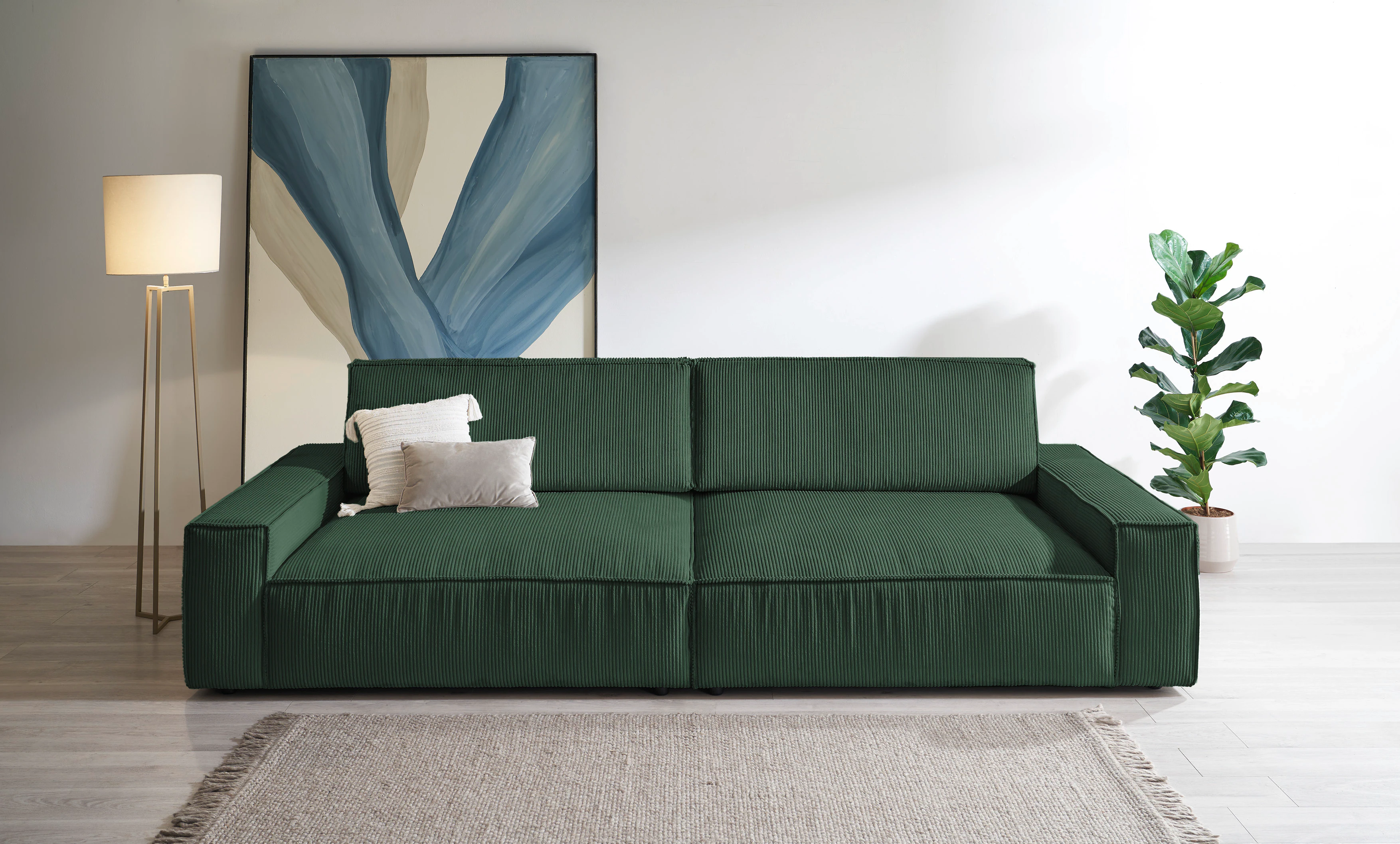 Home affaire Big-Sofa "NEU: SHERWOOD XXL, Big-Sofa (316cm), extra tiefe Sit günstig online kaufen
