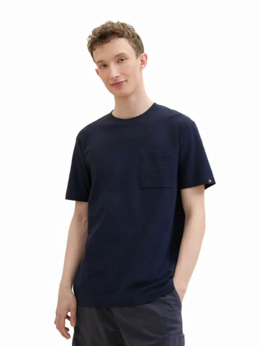 TOM TAILOR Denim Rundhalsshirt kurzarm günstig online kaufen