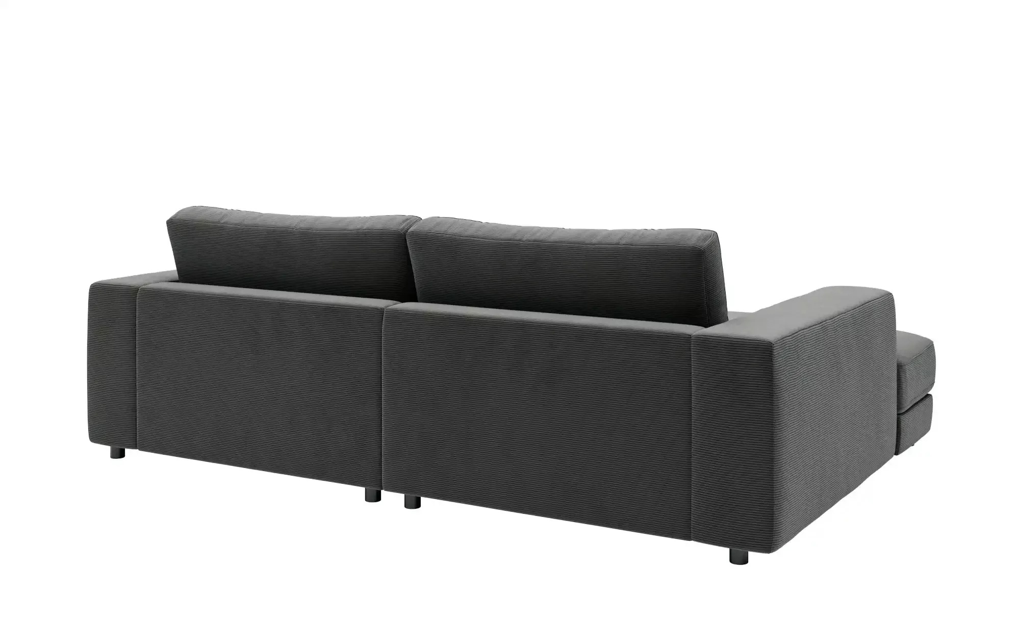 Jette Home Ecksofa in Feincord Sila ¦ grau ¦ Maße (cm): B: 250 H: 85 T: 170 günstig online kaufen