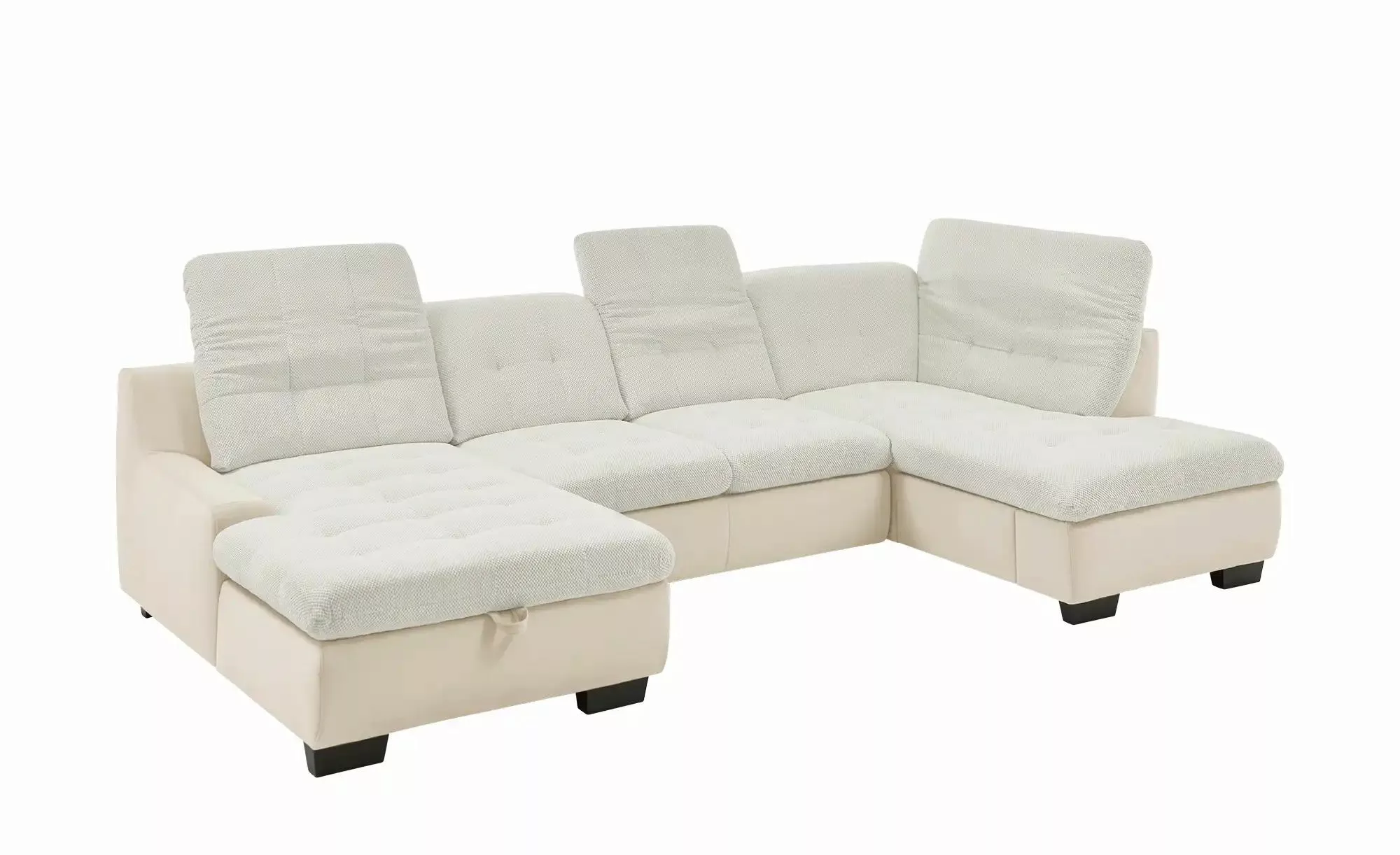 Lounge Collection Wohnlandschaft  Davinci ¦ creme ¦ Maße (cm): B: 346 H: 10 günstig online kaufen