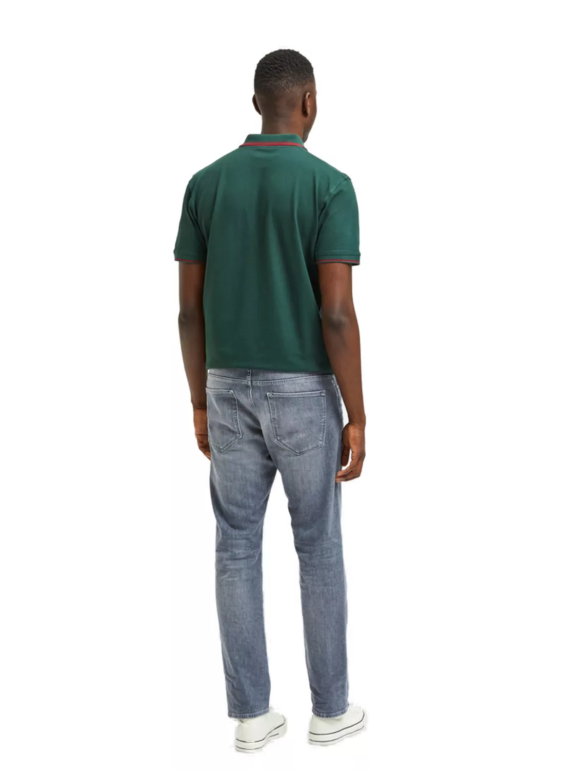 Selected Homme Herren Jeans SLH196-STRAIGHTSCOTT 22604 - Straight Fit - Gra günstig online kaufen
