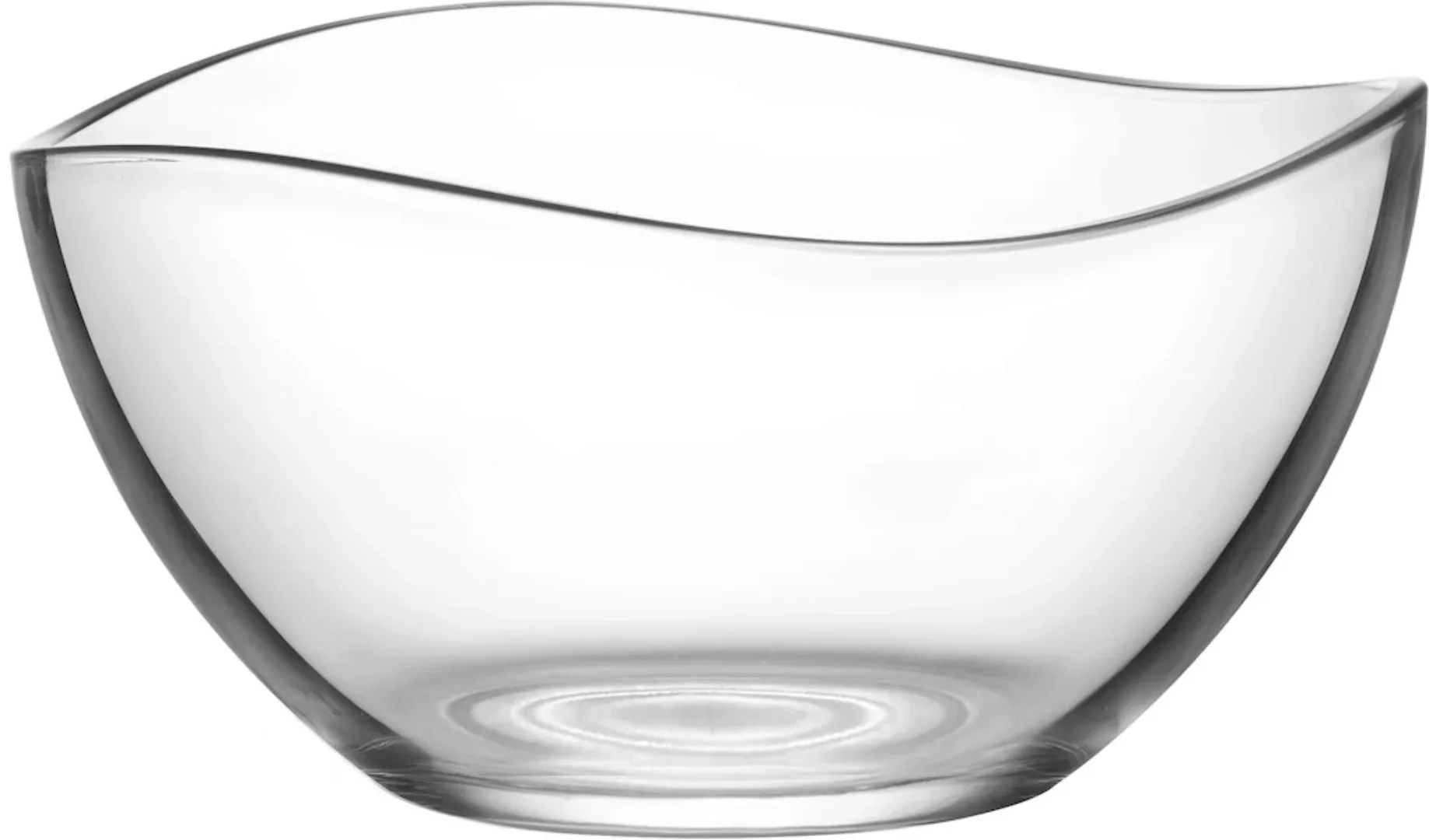 van Well Schüssel »Malaga«, 5 tlg., aus Glas, mit wellenförmigen Rand günstig online kaufen
