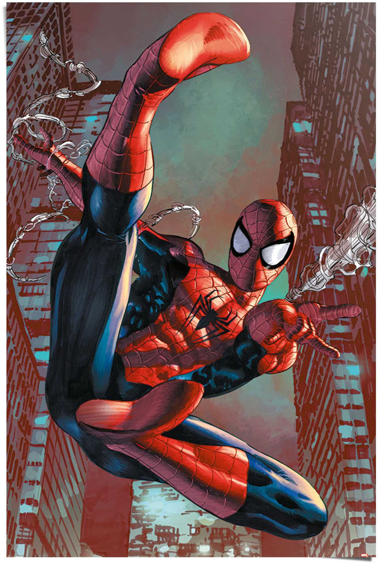 Reinders Poster "Poster Spider-Man", Comic, (1 St.) günstig online kaufen