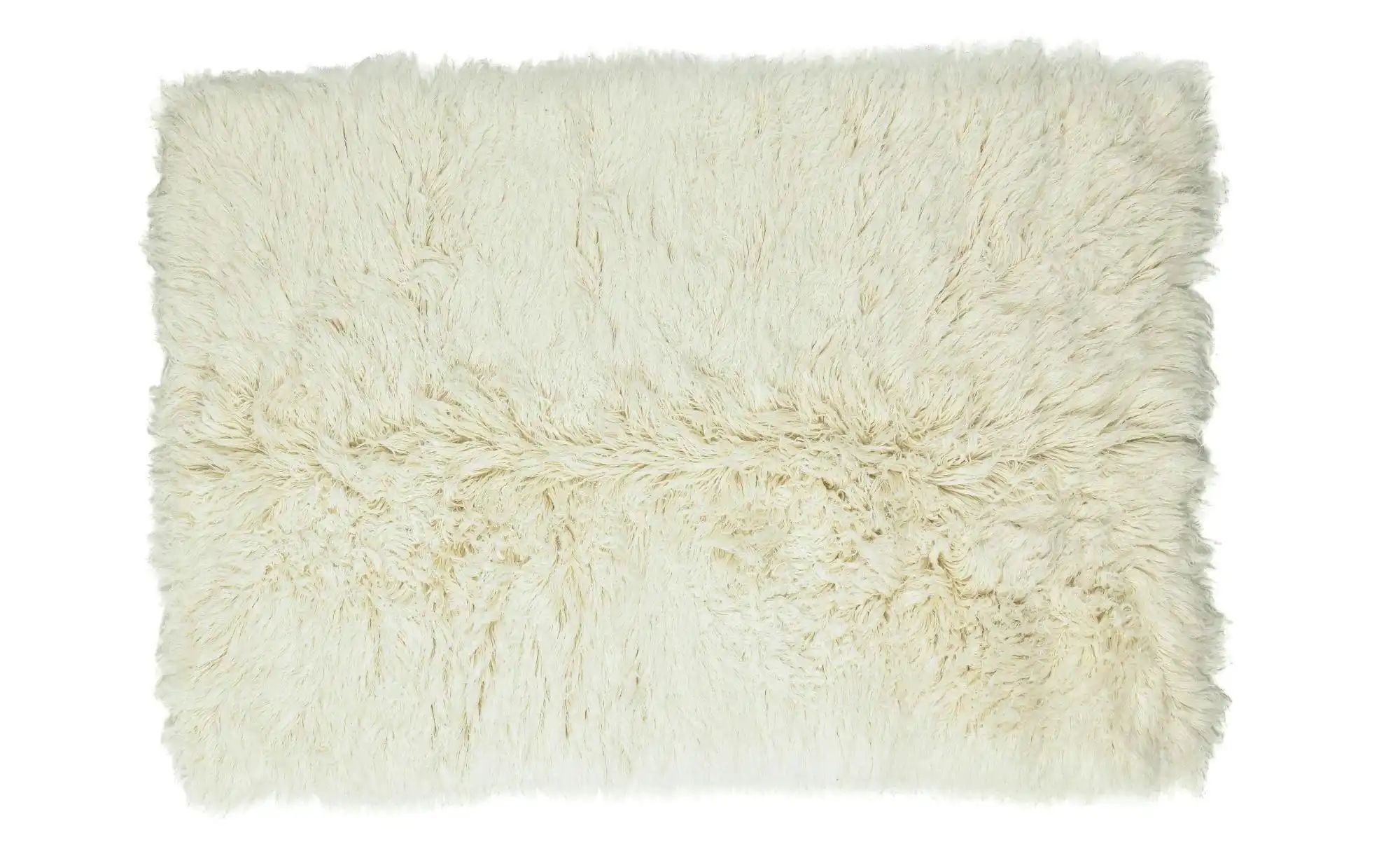 THEKO Flokati Wollteppich  Flokos ¦ beige ¦ Wolle ¦ Maße (cm): B: 160 H: 10 günstig online kaufen