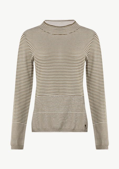 comma casual identity Langarmshirt Semitransparenter Strickpullover mit ang günstig online kaufen