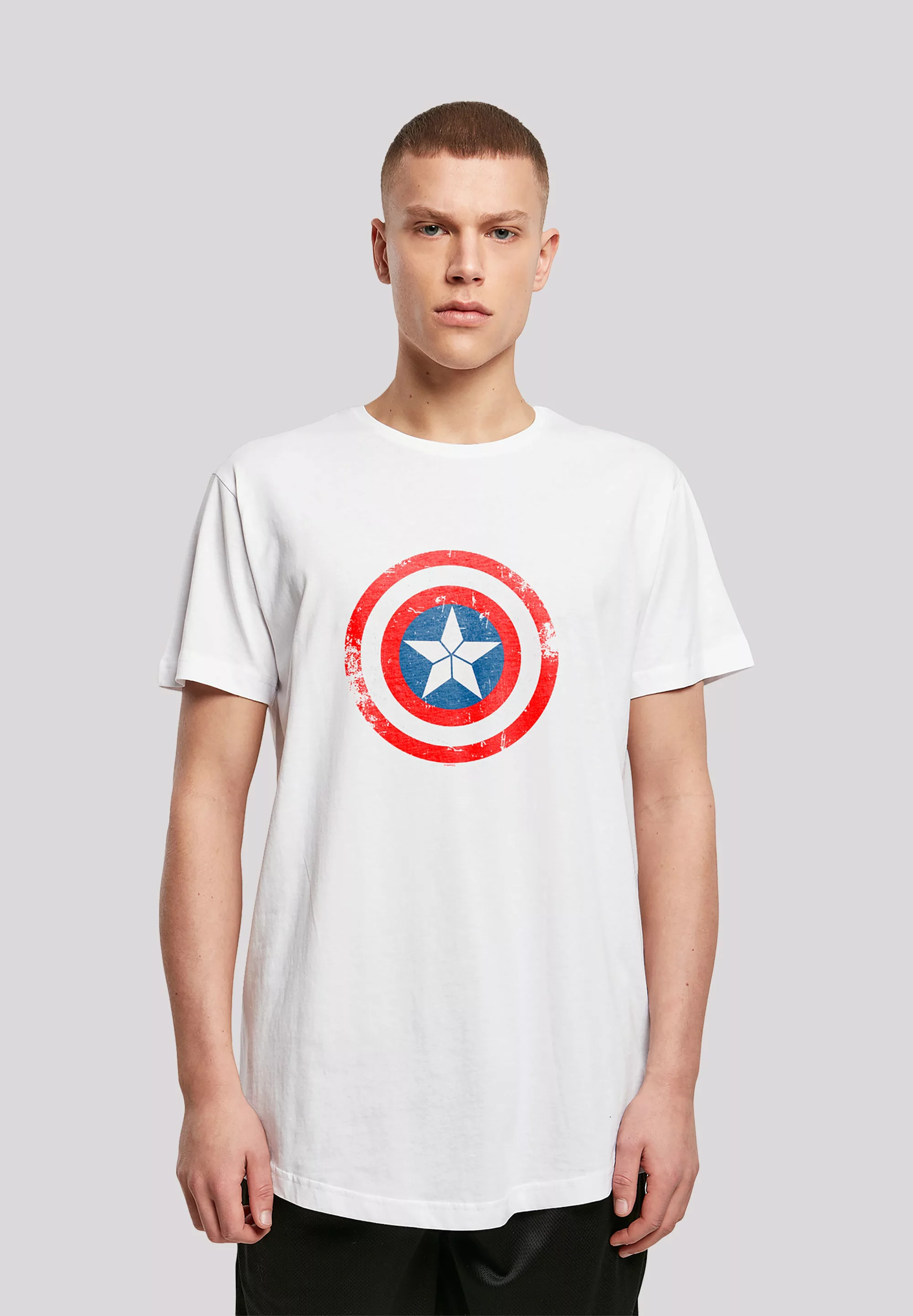 F4NT4STIC T-Shirt "Marvel Captain America Civil War Schild", Print günstig online kaufen