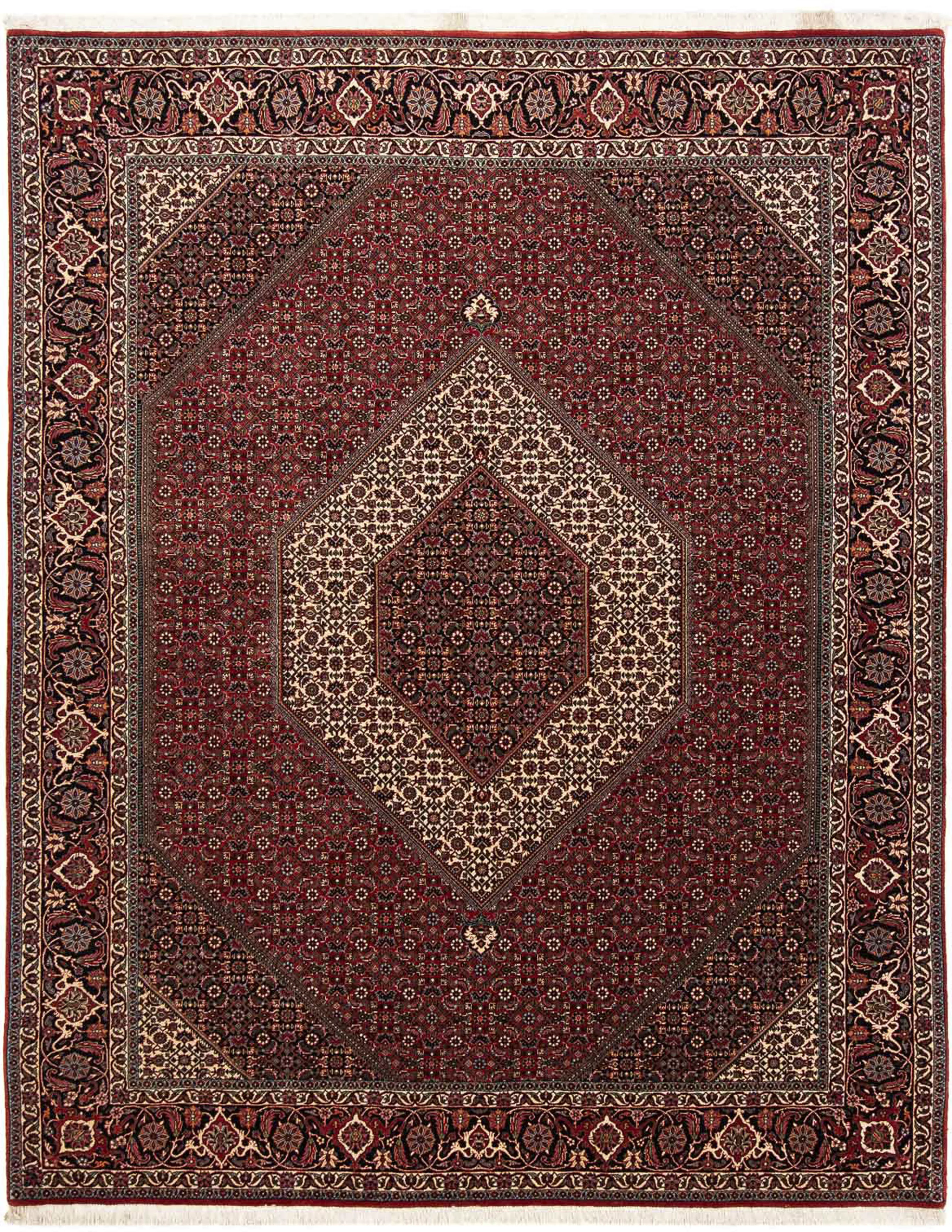 morgenland Orientteppich »Perser - Bidjar - 253 x 202 cm - dunkelrot«, rech günstig online kaufen