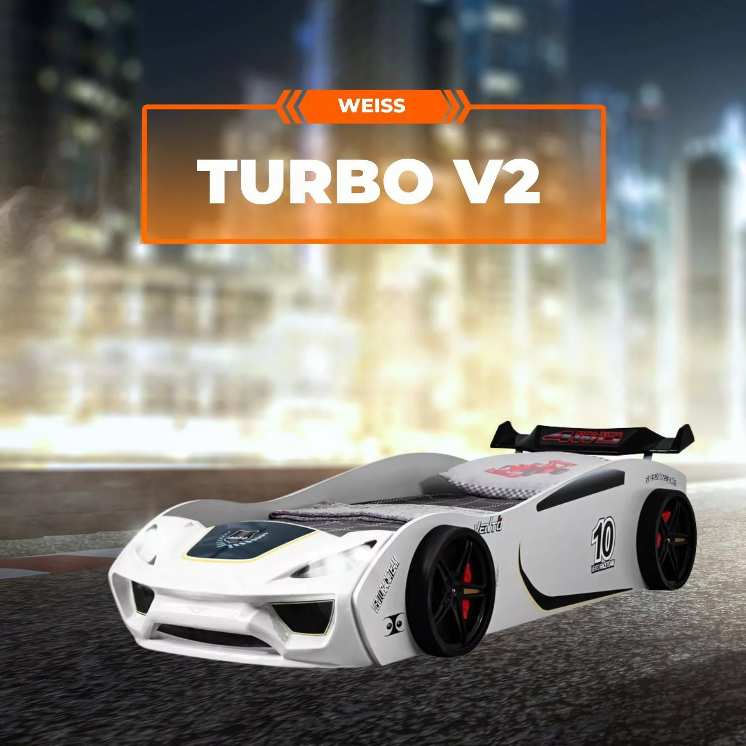 TRAUMMÖBEL Autobett TURBO V2 (Komplett-Set Bett günstig online kaufen