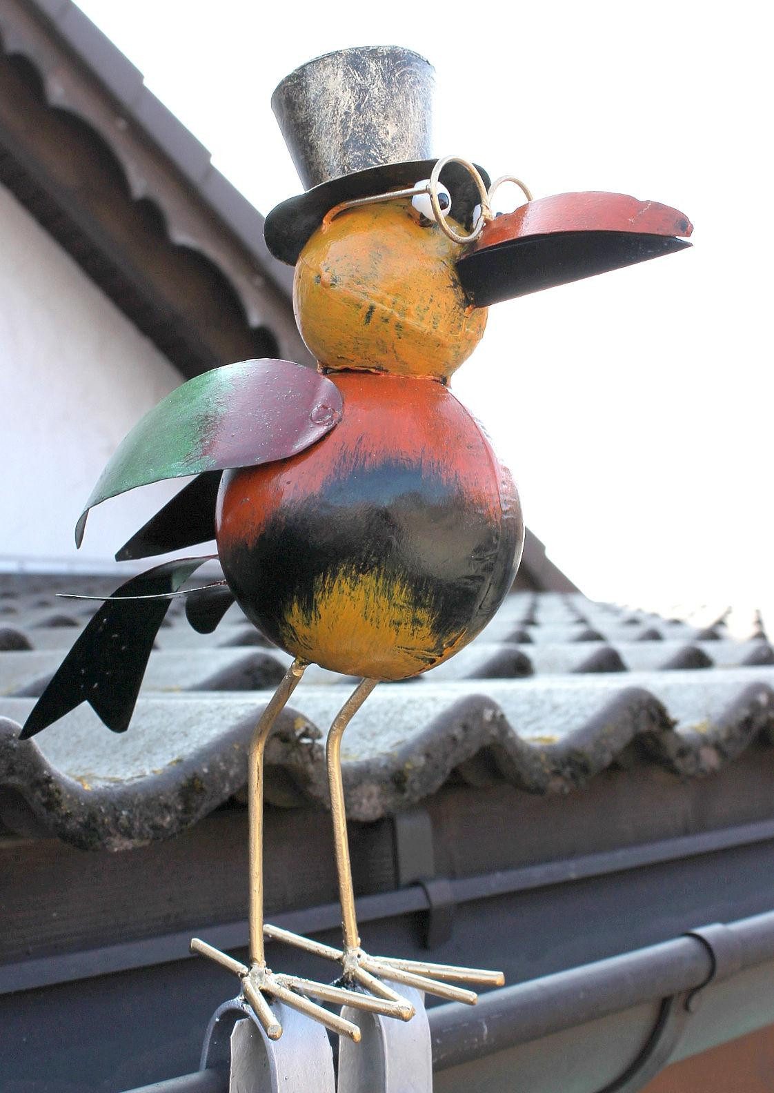 DanDiBo Gartenfigur Rabe Figur Deko für günstig online kaufen